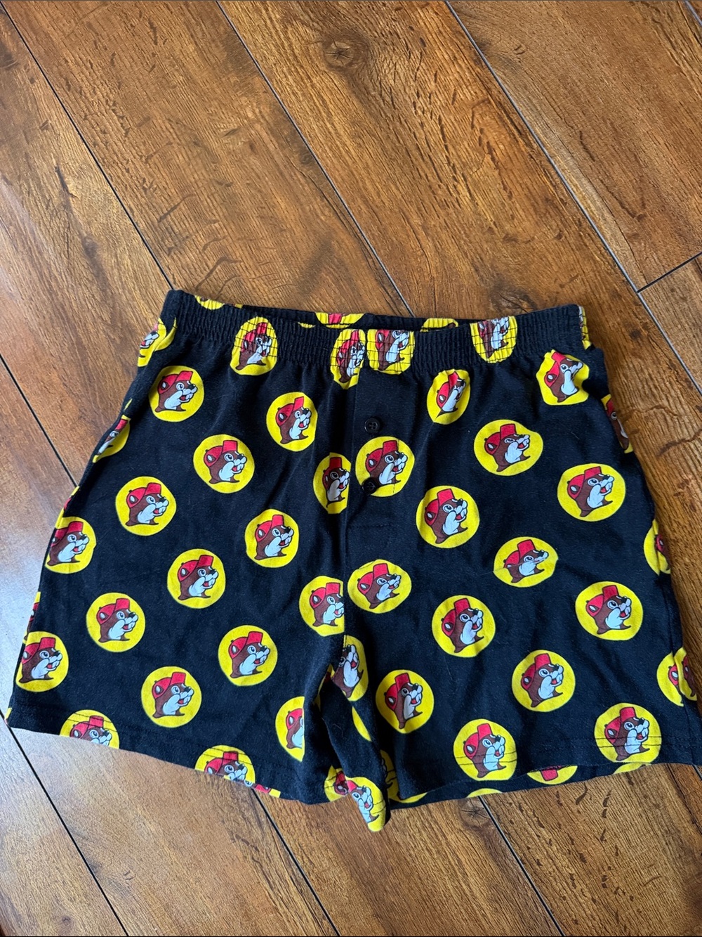 Black Novelty Print Cotton Boxer Shorts - Women Intimates & Sleepwear Pajamas